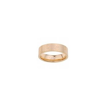 Logo De Cartier Gold-plated Wide Ring Double C Street Style Sale Online Unisex Canada