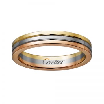 Trinity De Cartier Tri-color Three Layers Ring 2018 Newest Unisex Style Sale America B4052200