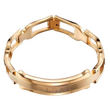 Bvlgari Bvlgari Thick Chain Bracelet Gold-plated Business Style Men Gift USA Hot Sale 
